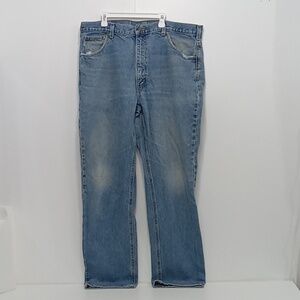 Carhartt Denim Blue Jean's Traditional Fit Work Pants Men's Sz 40 NICE!